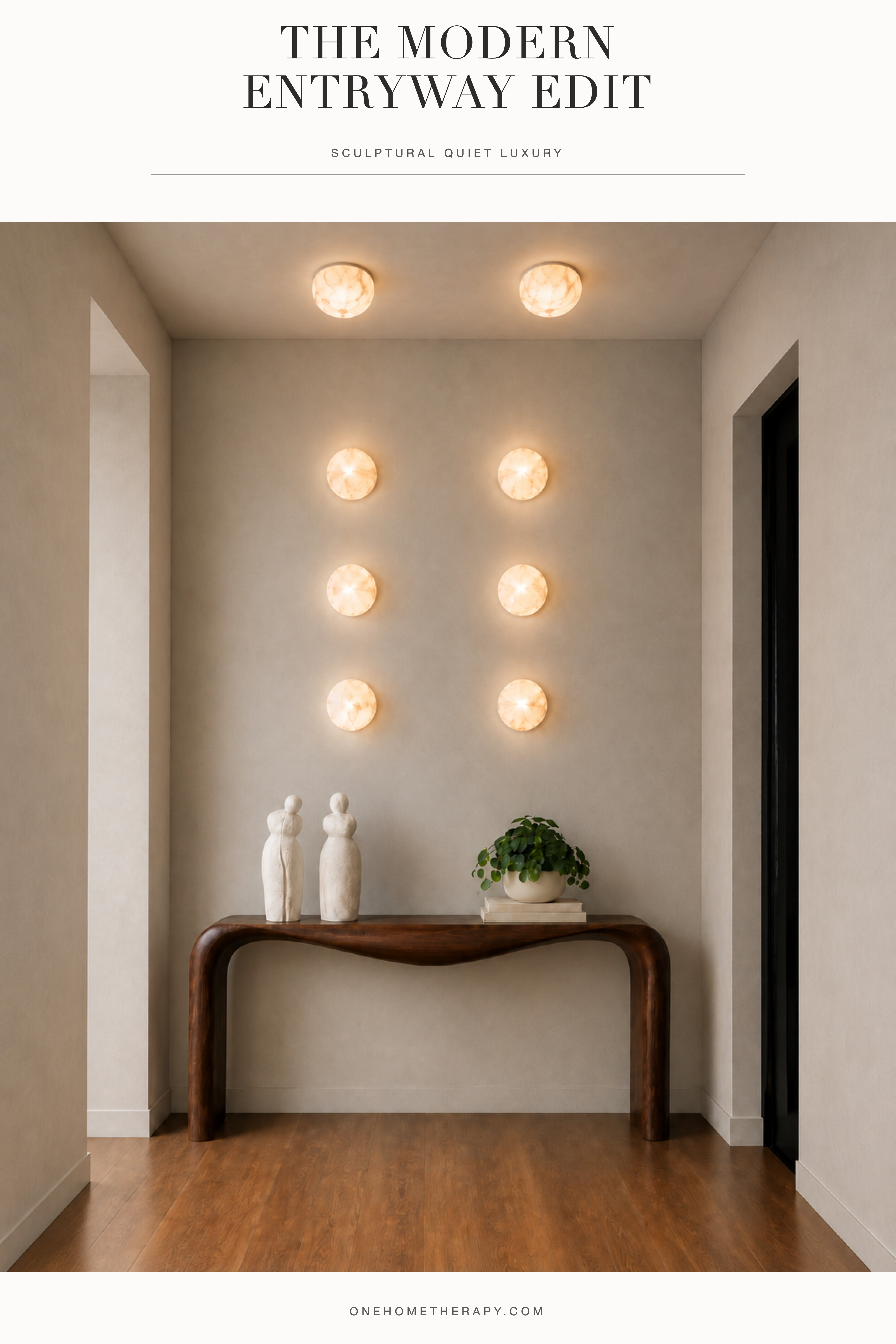 Soft neutrals, olive accents, pale oak, and antique brass—the kind of entryway that makes coming home feel extra special. Every detail in this warm organic-modern edit is linked on LTK.
#FallEntryway #OrganicModernDecor #NeutralHomeDecor #EntrywayInspo #ConsoleTableDecor #OliveGreenDecor #WarmMinimalism #HomeDecorFinds #LTKHome #OneHomeTherapy

#LTKHome #LTKstorytime #LTKSeasonal 

  

  

 