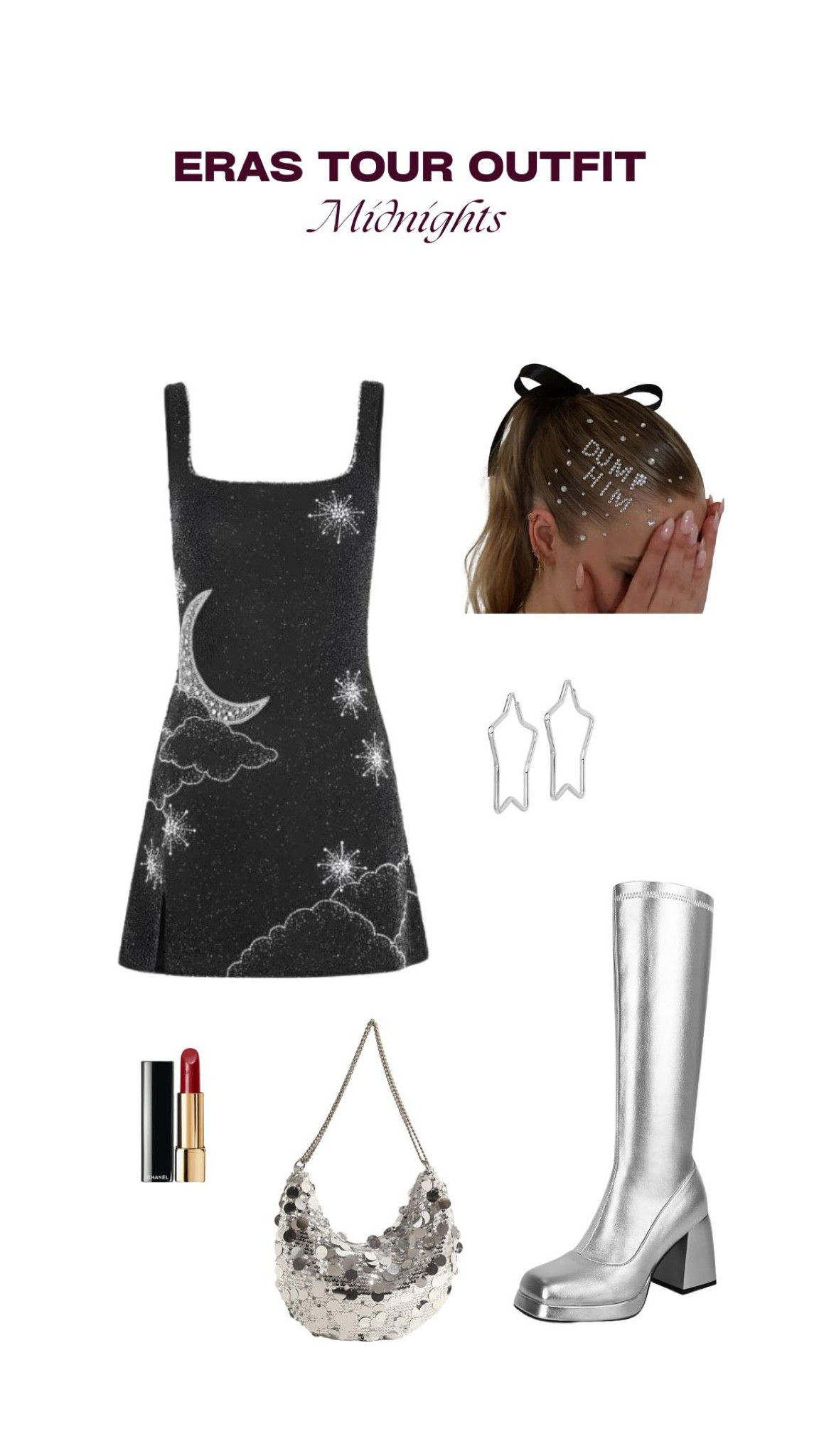 Eras tour outfit idea! Taylor Swift Midnights 🌙☔️

#LTKStyleTip #LTKParties #LTKFindsUnder100