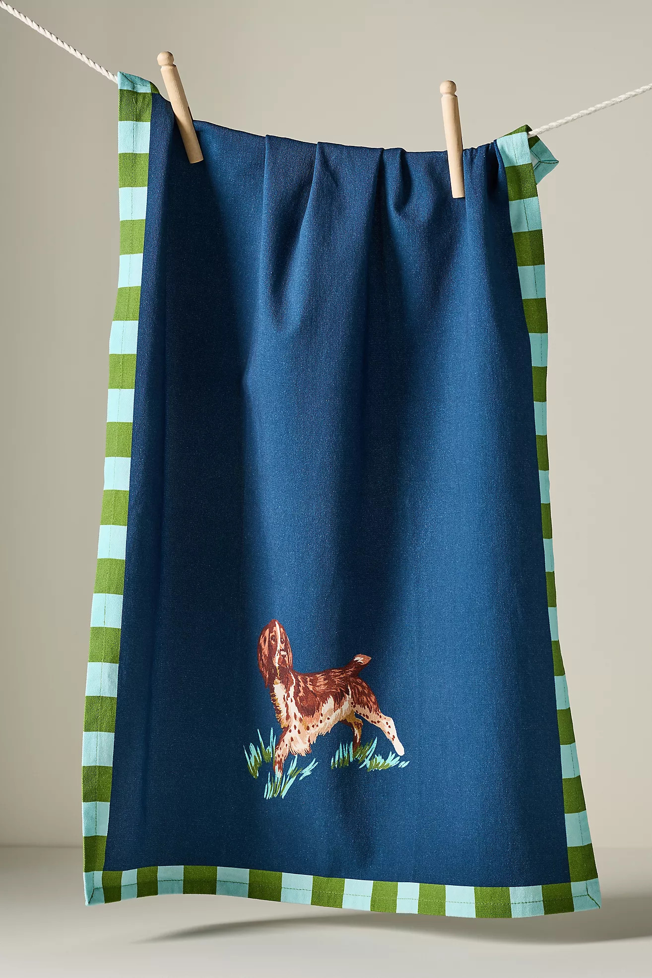 Portobello Dog Dish Towel | Anthropologie (US)