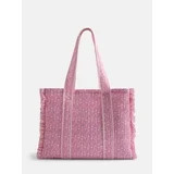 No Boundaries Women's Quilted Tote Bag, Pink Jubilee Bow/Floral | Walmart (US)