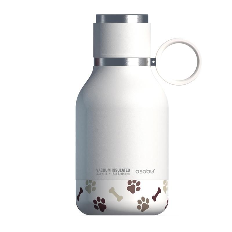 Asobu Dog Bowl Bottle - White - 20031041 | HSN | HSN