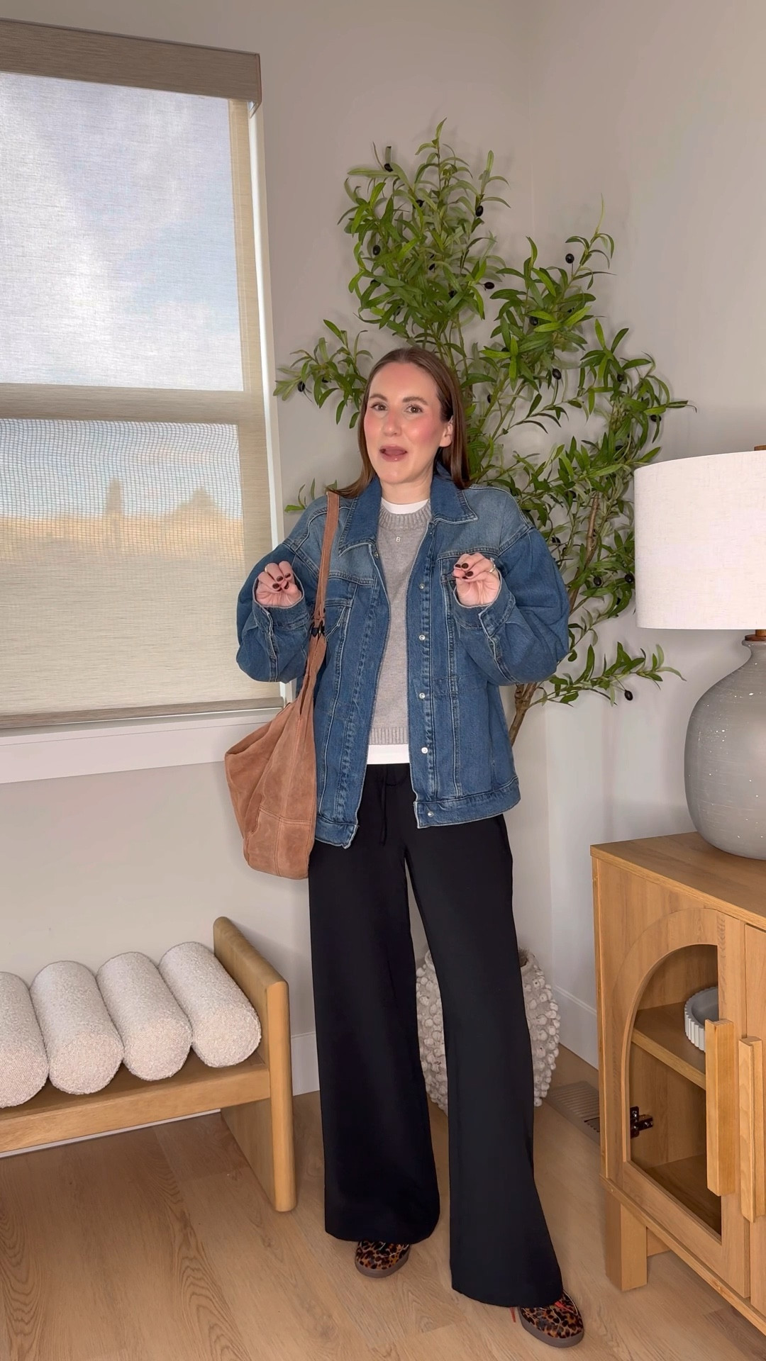 10 days of pull on pants ✨ DAY 8

Our favorite look for less Target pants are really that good! An amazing alternative to the aritzia pair! I suggest sizing up (wearing a size small) if you want them to have a similar fit! My denim jacket and sweater are currently 30% off with code EARLY

Outfit series | GDWM | what I’m wearing | look for less | pull on pants 


#LTKStyleTip #LTKFindsUnder50