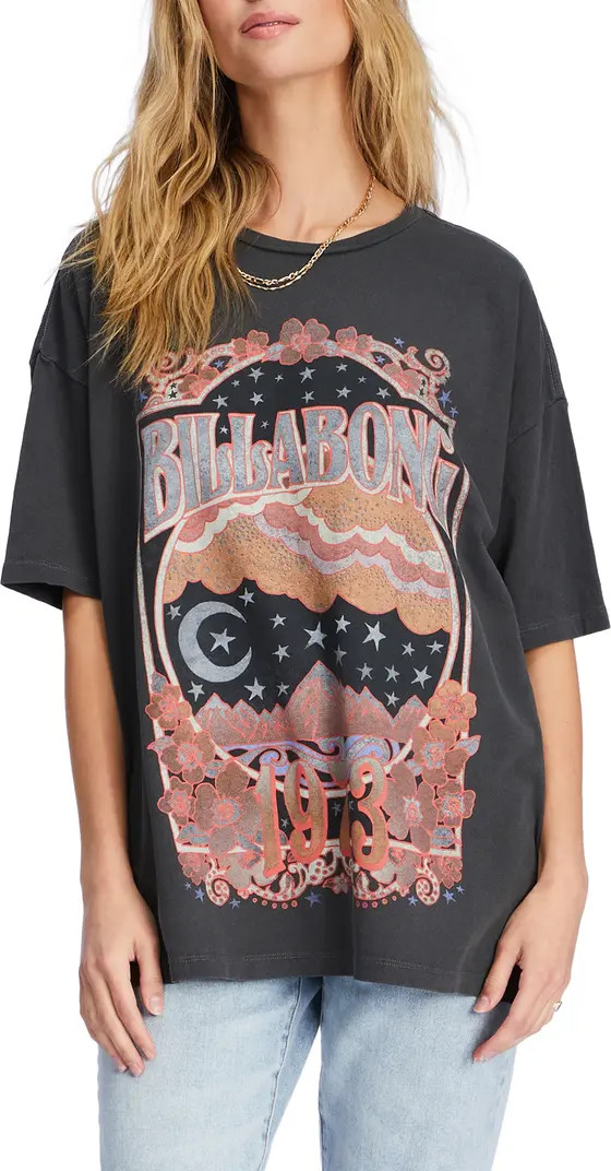 Billabong Wild Mountain Oversize Cotton Graphic Tee | Nordstrom | Nordstrom Canada