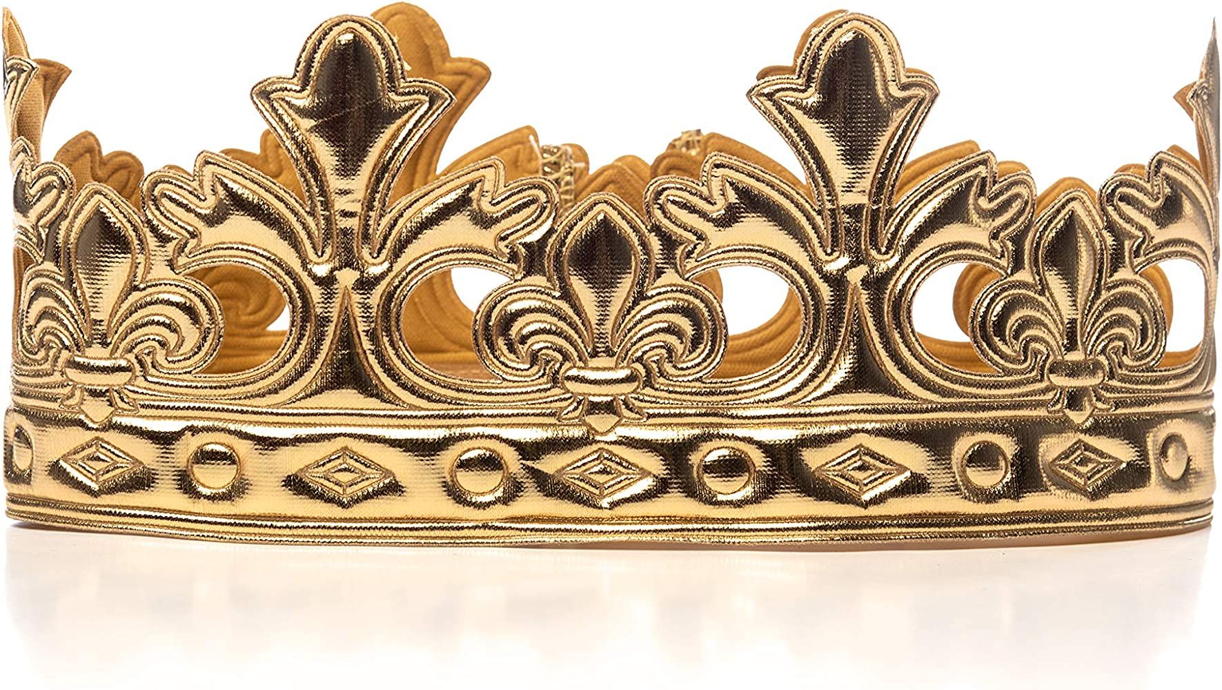 Little Adventures Soft Golden Prince Crown | Amazon (US)