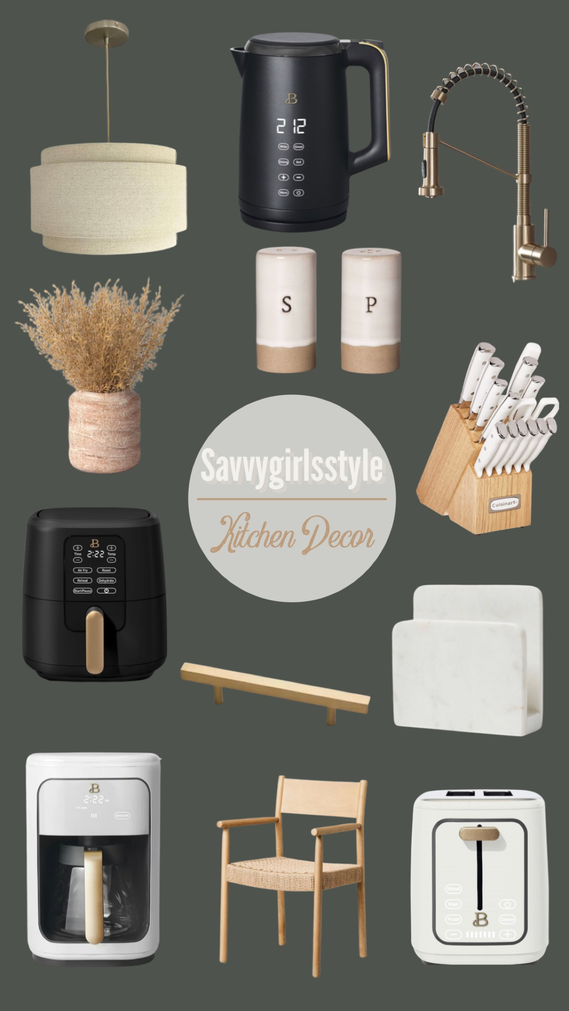 Kitchen Home Decor 

#kitchendecor #kitchenaccesories #kitchenelectronics #kitchenchair #diningchair #kitchenlight #kitchenpendant #toaster #whitekitchendecor #neutralkitchendecor #targetfalldecor #fallhomedecor #amazonkitchen #amazonkitchen #kitchenappliances #neutralkitchen  #whiteappliances

#LTKSeasonal #LTKstyletip #LTKhome