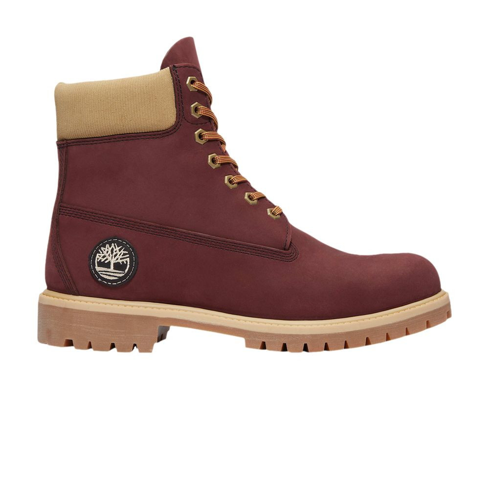 Timberland 6 Inch Premium Waterproof Boot 'Burgundy Beige' | Red | Men's Size 9.5 | GOAT