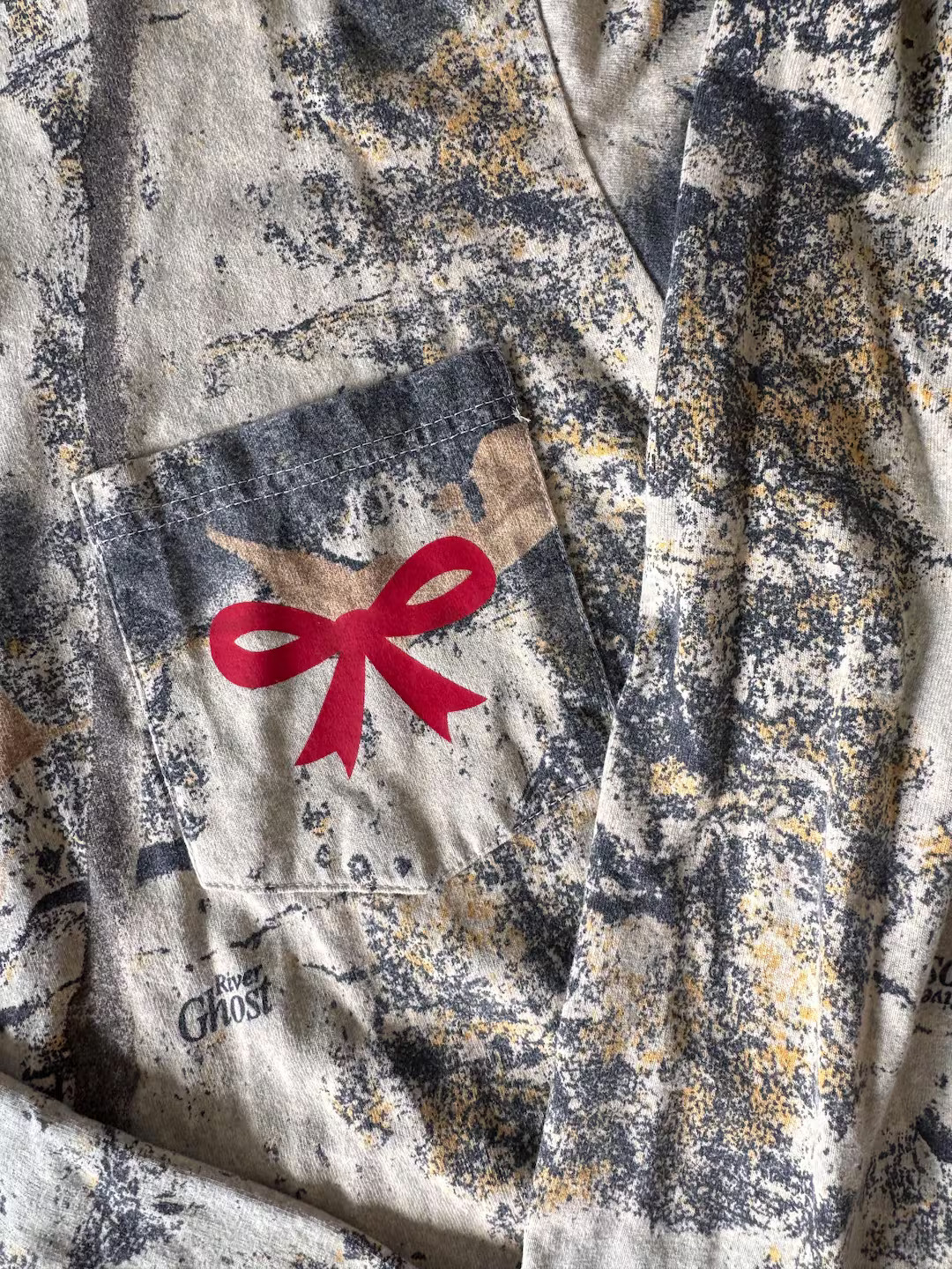 Vintage Camo Bow Tee - Etsy | Etsy (US)