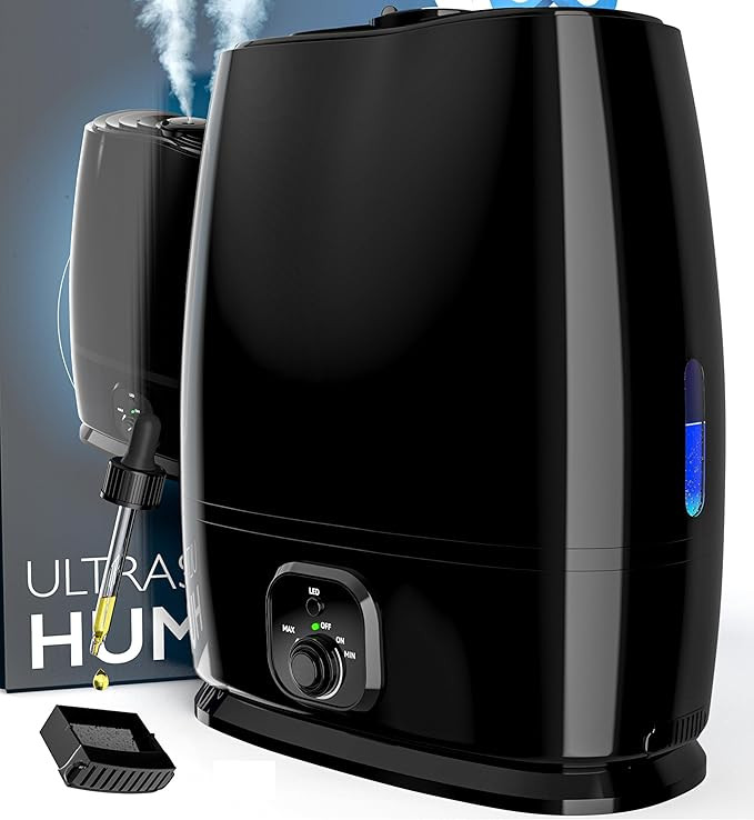 Everlasting Comfort 6L Humidifiers for Bedroom, Quiet 50HR Runtime No-Filter Supersized Cool Mist... | Amazon (US)