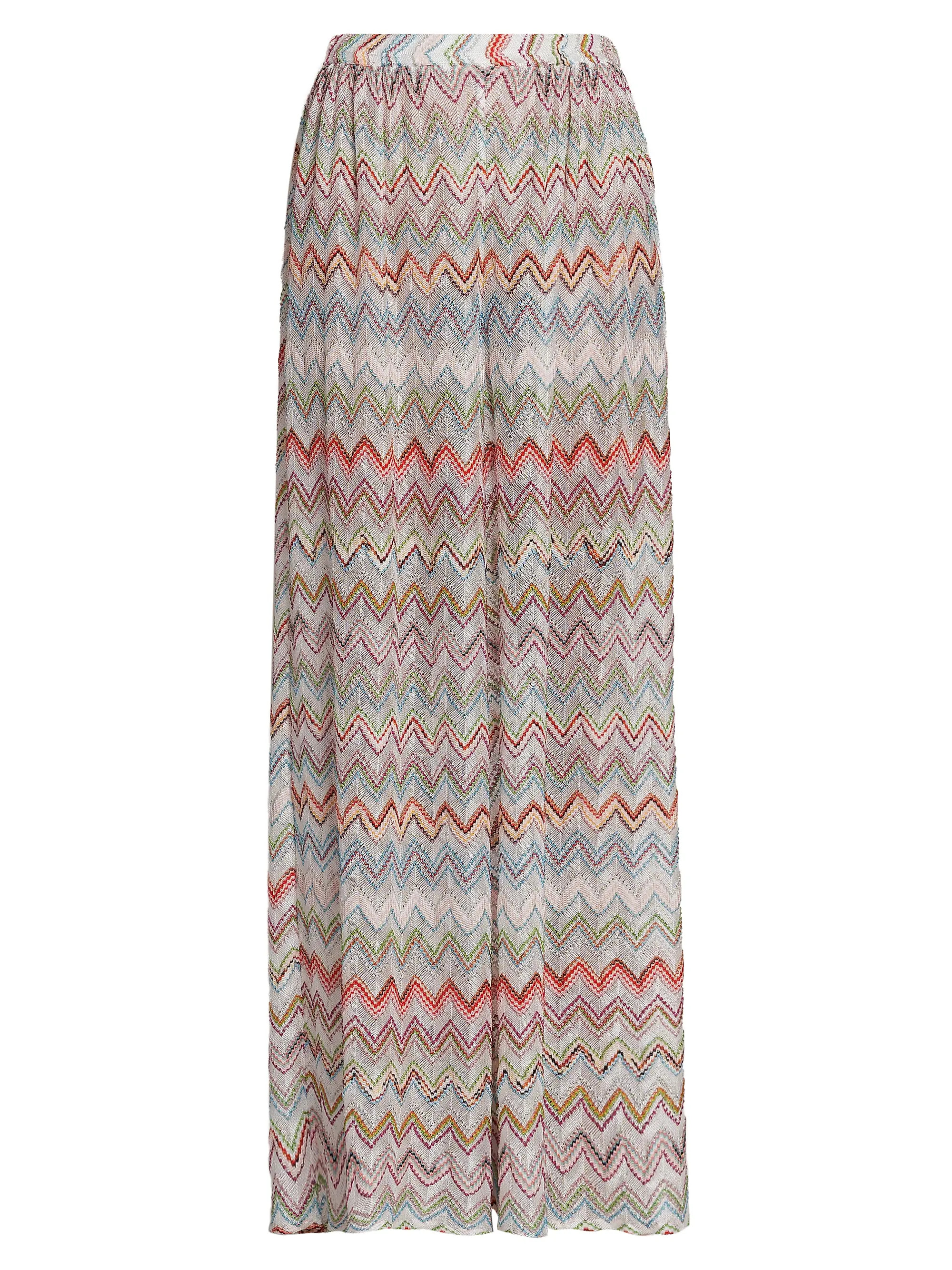 Missoni Sheer Striped Knit Wide-Leg Trousers | Saks Fifth Avenue | Saks Fifth Avenue