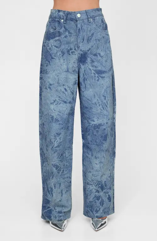 NASTY GAL Shimmer Jeans in Authentic Denim at Nordstrom, Size 6 | Nordstrom