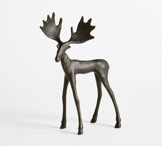 Sculpted Moose Object | Pottery Barn (US)