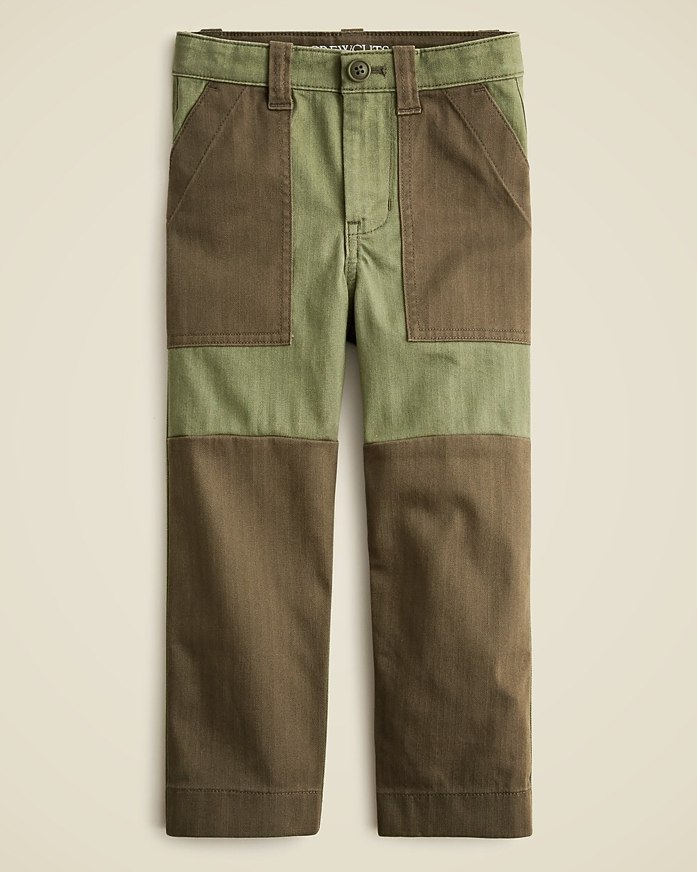 Kids' patch-pocket pant in stretch herringbone | J. Crew US