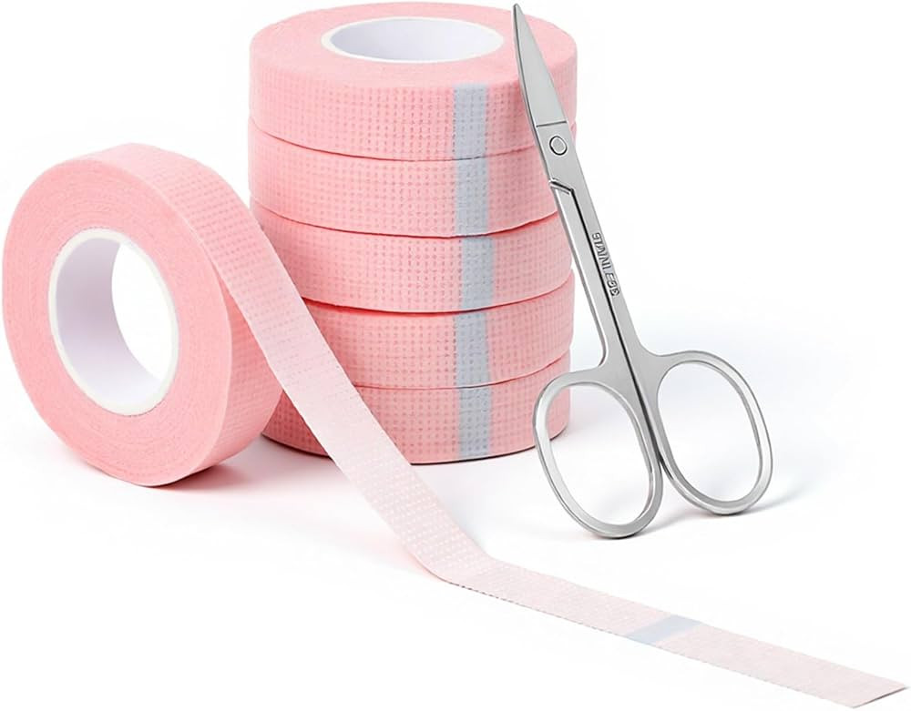 6 Rolls Eyeliner Tape for Eye Makeup Eyelash Extensions Lash Tape Adhesive Lash Extension Tapes w... | Amazon (US)