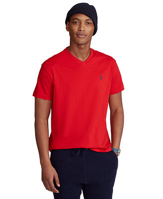 Polo Ralph Lauren Men's Classic-Fit V Neck T-Shirt - Macy's | Macy's