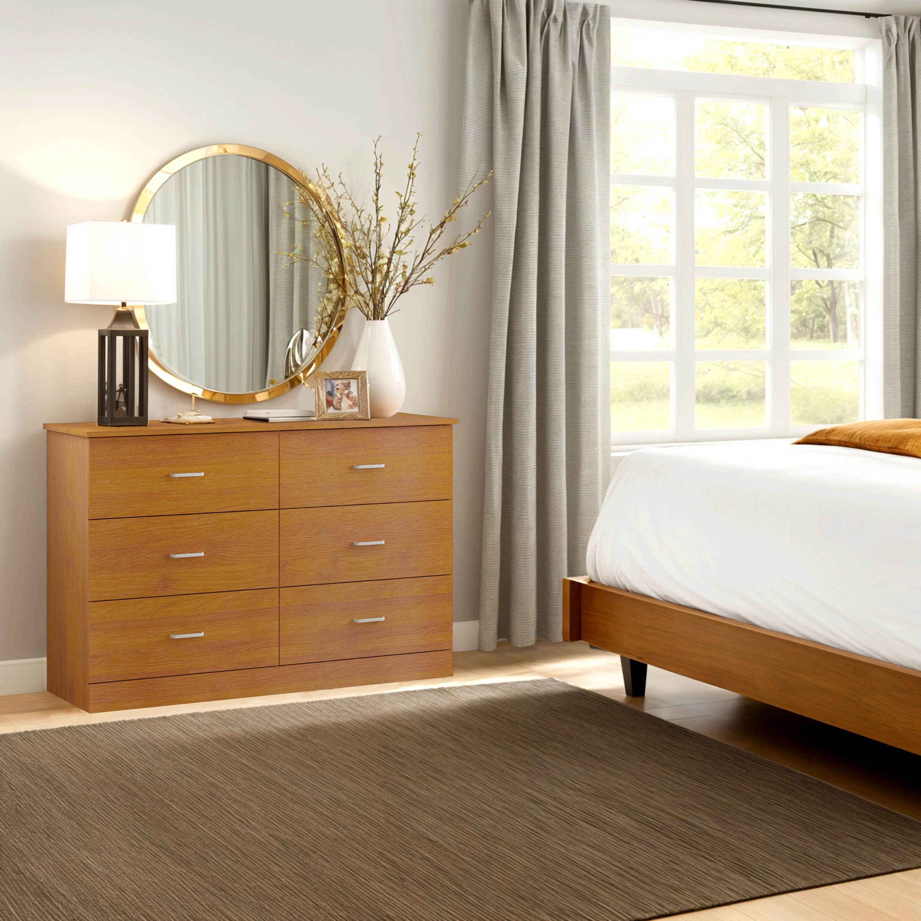 Allyannah 6 Drawer 47.2'' W Dresser | Wayfair North America