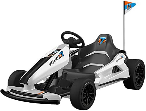 sopbost Electric Go Kart 24V Battery Powered Pedal Go Karts for 6+ Kids Adults Ride on Car Electr... | Amazon (US)