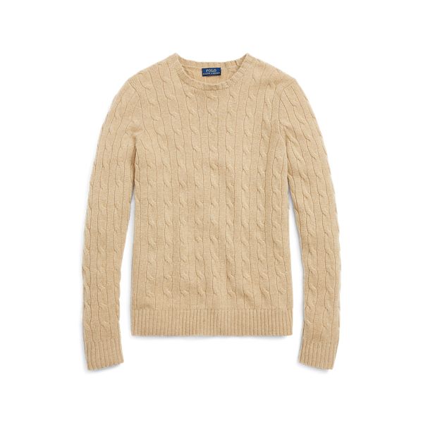 Cable-Knit Cashmere Sweater | Ralph Lauren (US)