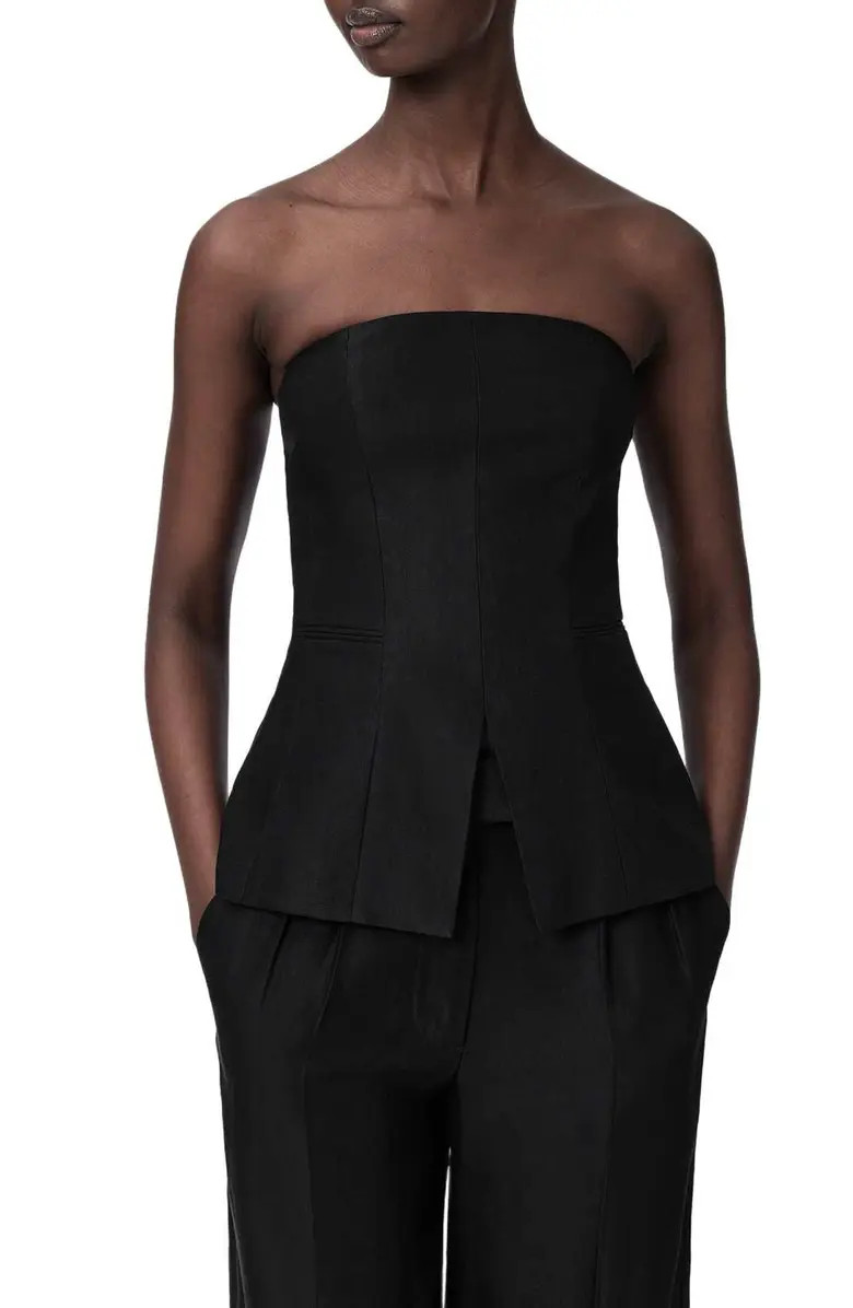 AllSaints Charley Strapless Top | Nordstrom | Nordstrom
