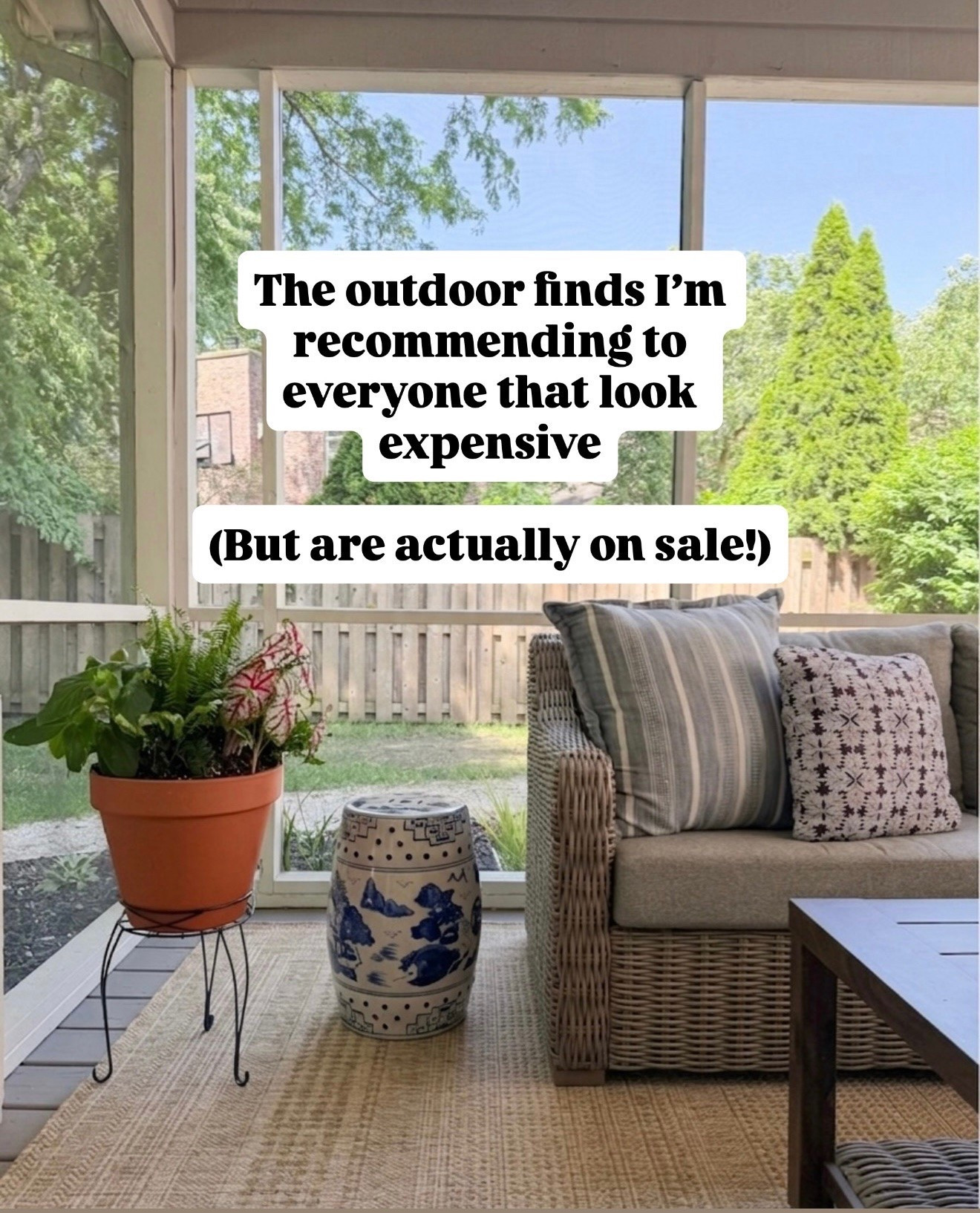 Here is quick rundown of the outdoor pieces I'd grab THIS weekend before prices reset. So many of the outdoor finds I’ve been recommending to friends are on sale, including the lighted cantilever umbrella you guys can’t get enough of.  Linking everything plus alternatives depending on your budget!



memorial day weekend sale, outdoor furniture deals, patio umbrella sale, outdoor sectional, outdoor sale ending, patio furniture, last chance outdoor, weekend deals, outdoor refresh, patio essentials, summer patio, outdoor must haves

#LTKHome #LTKSaleAlert