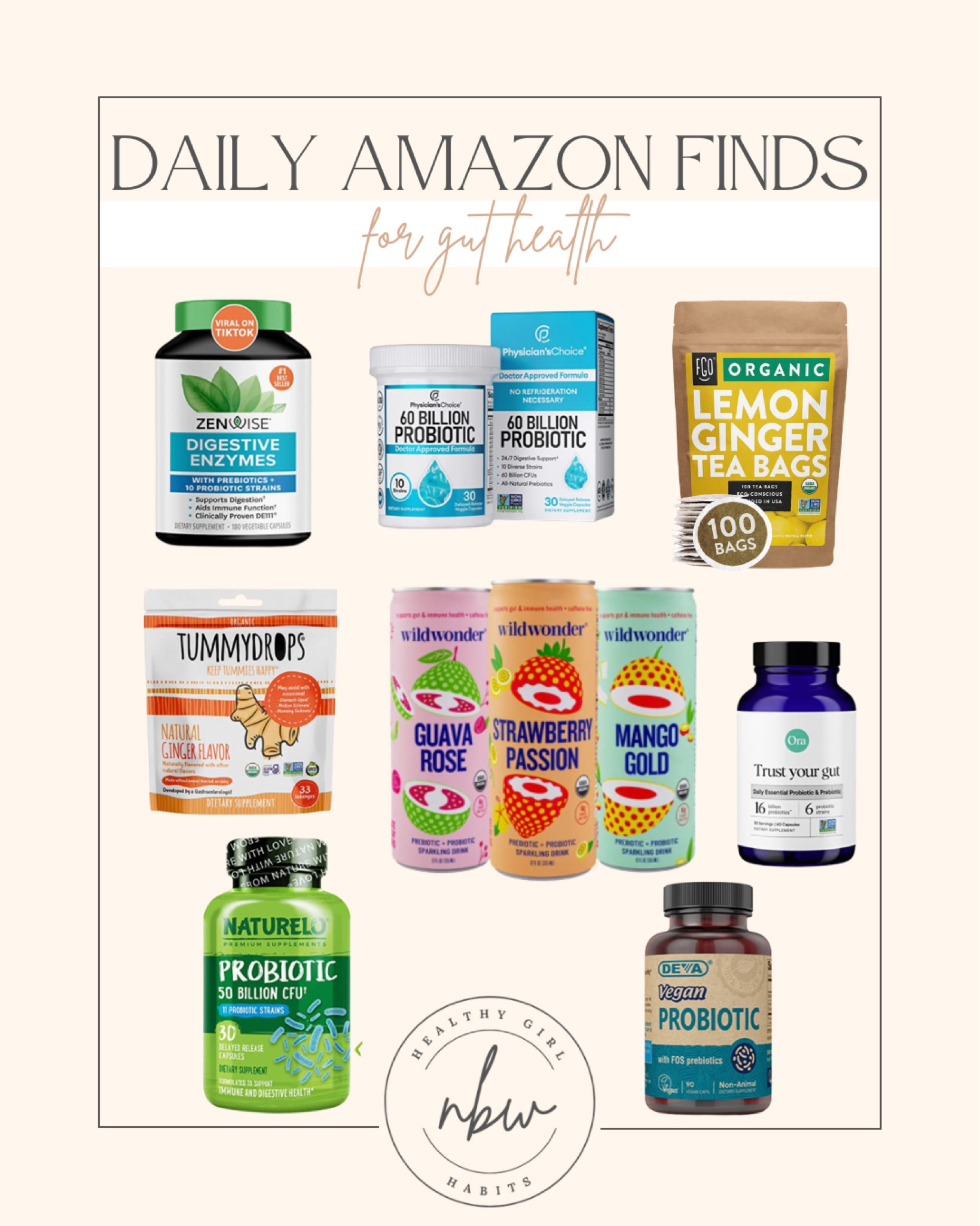 Daily Amazon Finds: For the healthy gut

Health & Wellness Essentials
Amazon finds
#healthygirlhabits #thatgirl 