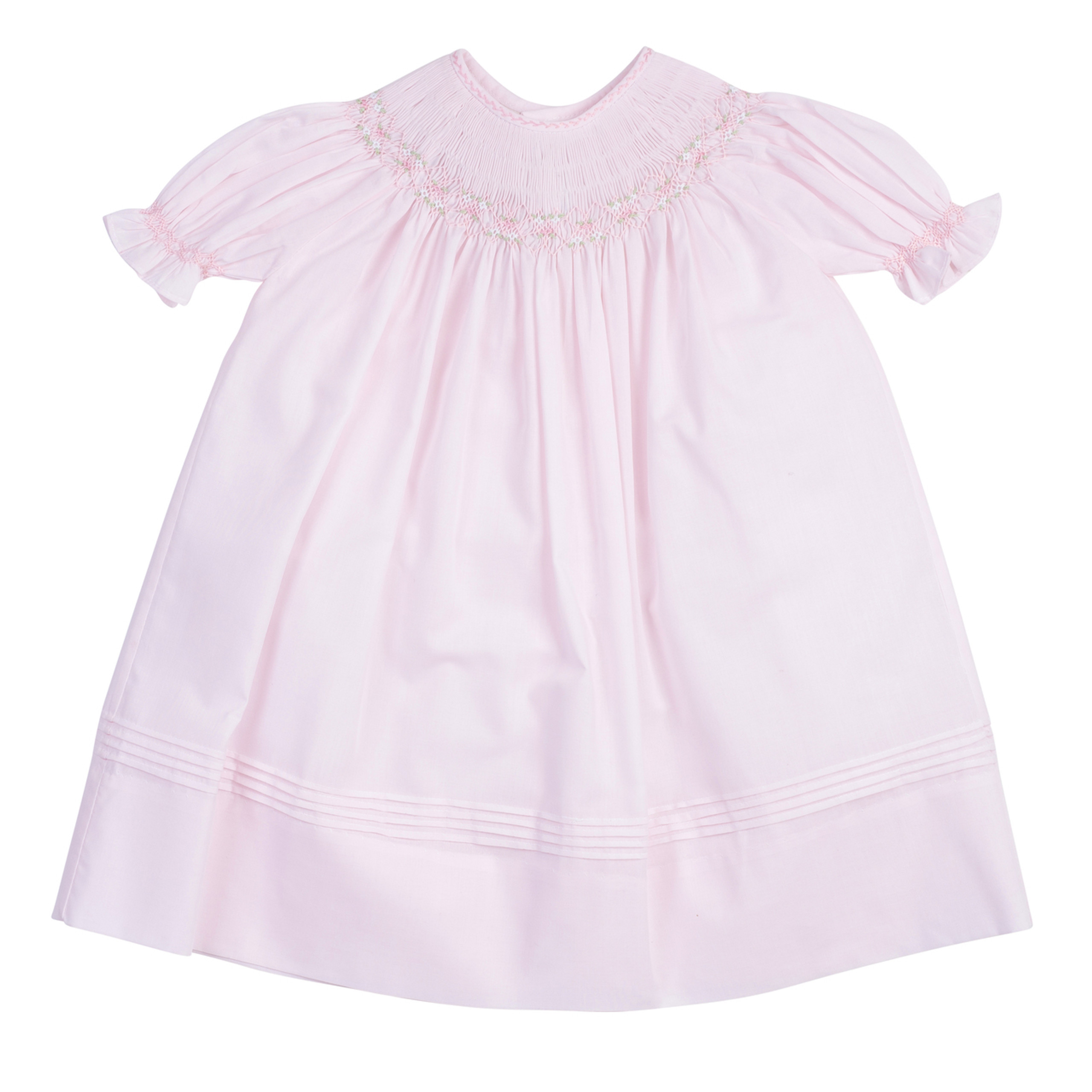 Girls Ruffle Sleeve Bishop Smocked Dress | Feltman Brothers