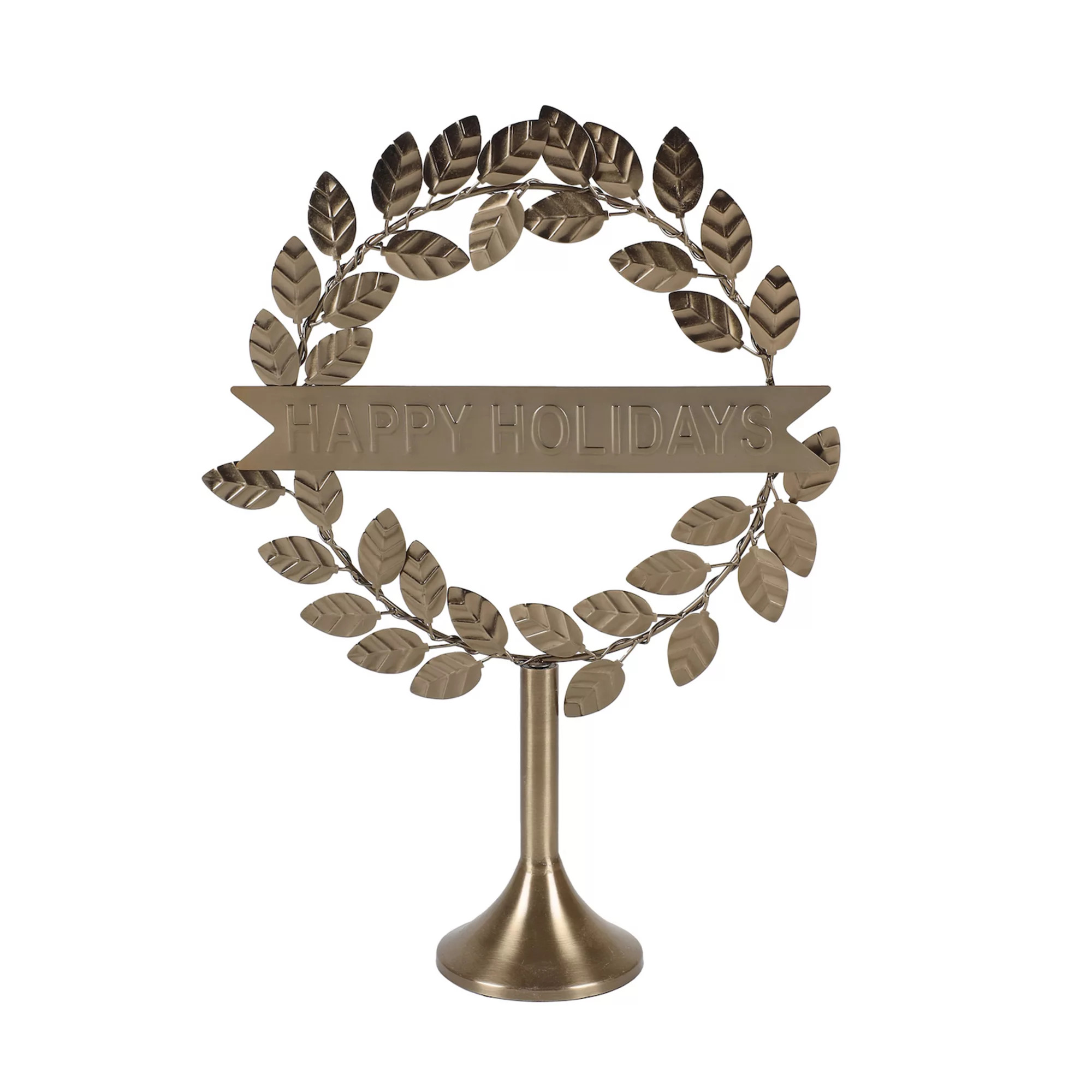 St. Nicholas Square® Metal Happy Holidays Table Decor | Kohl's