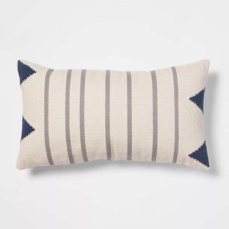 Oversized Geometric Lumbar Throw Pillow - Threshold™ | Target