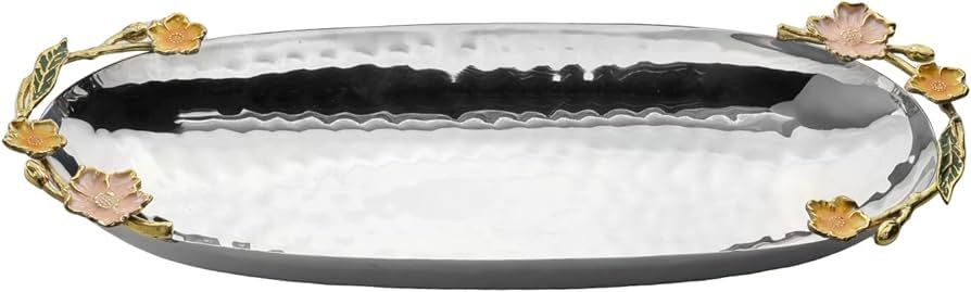 Godinger Stainless Steel Oval Platter with Handles, 20X7.25 | Amazon (US)
