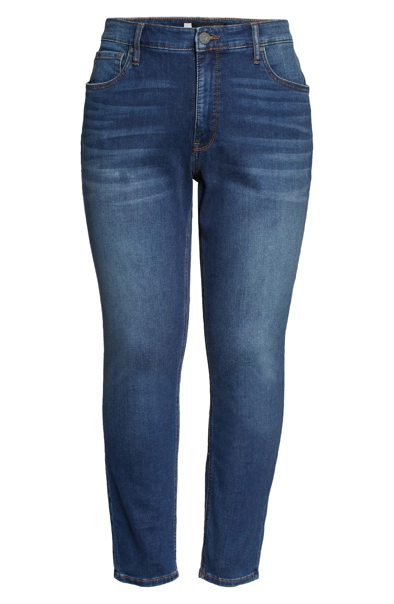 Naomi Fab Ab High Waist Crop Straight Leg Jeans | Nordstrom
