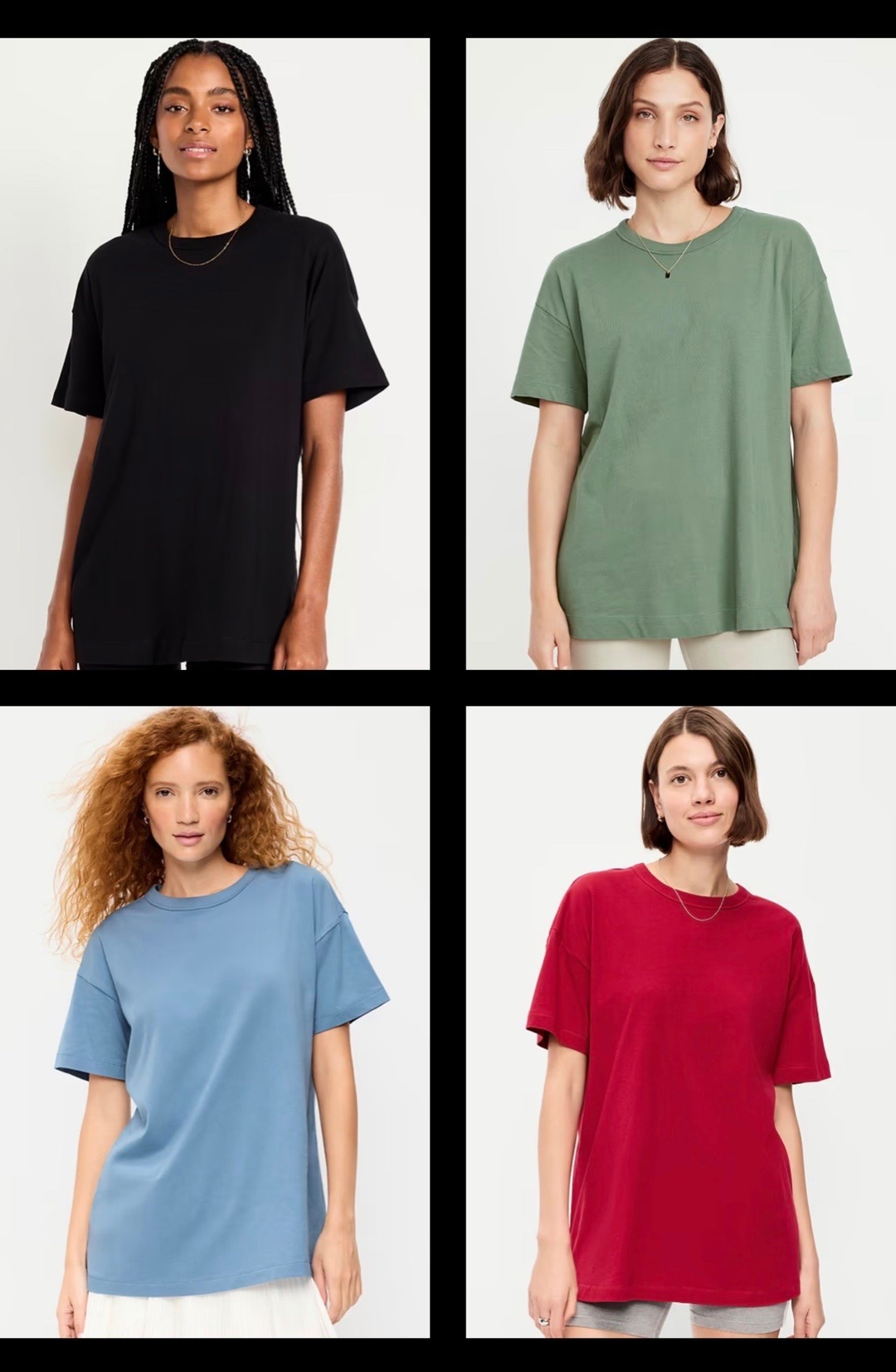 Old Navy has the best Women’s Oversized Tees, and they’re on sale for only $9.99 today! Can’t say enough about these tees - I own a handful of colors, as I love the loose  & comfy fit, plus the material is incredibly soft. Lots of brand new seasonal colors available also!

#LTKSaleAlert #LTKootd #LTKActive