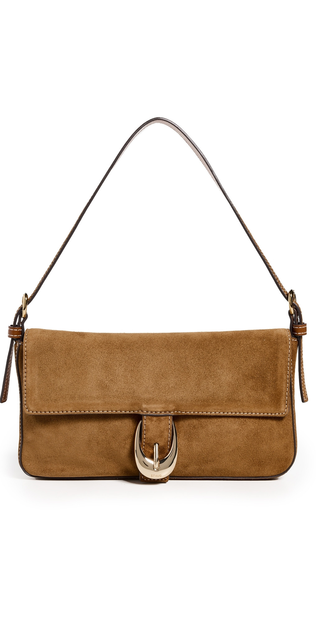 STAUD Harlow Shoulder Bag Tan One Size | Shopbop