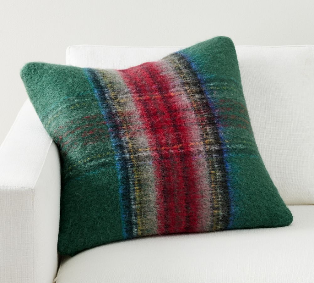 Stewart Plaid Pillow Cover | Pottery Barn (US)