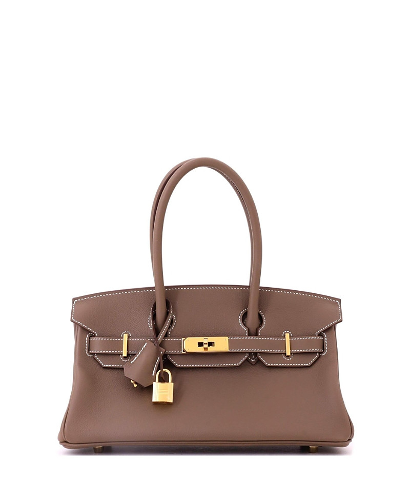 Pre-Owned HERMES 29 Shoulder Light Birkin Bag Evercolor | Bloomingdale's (US)