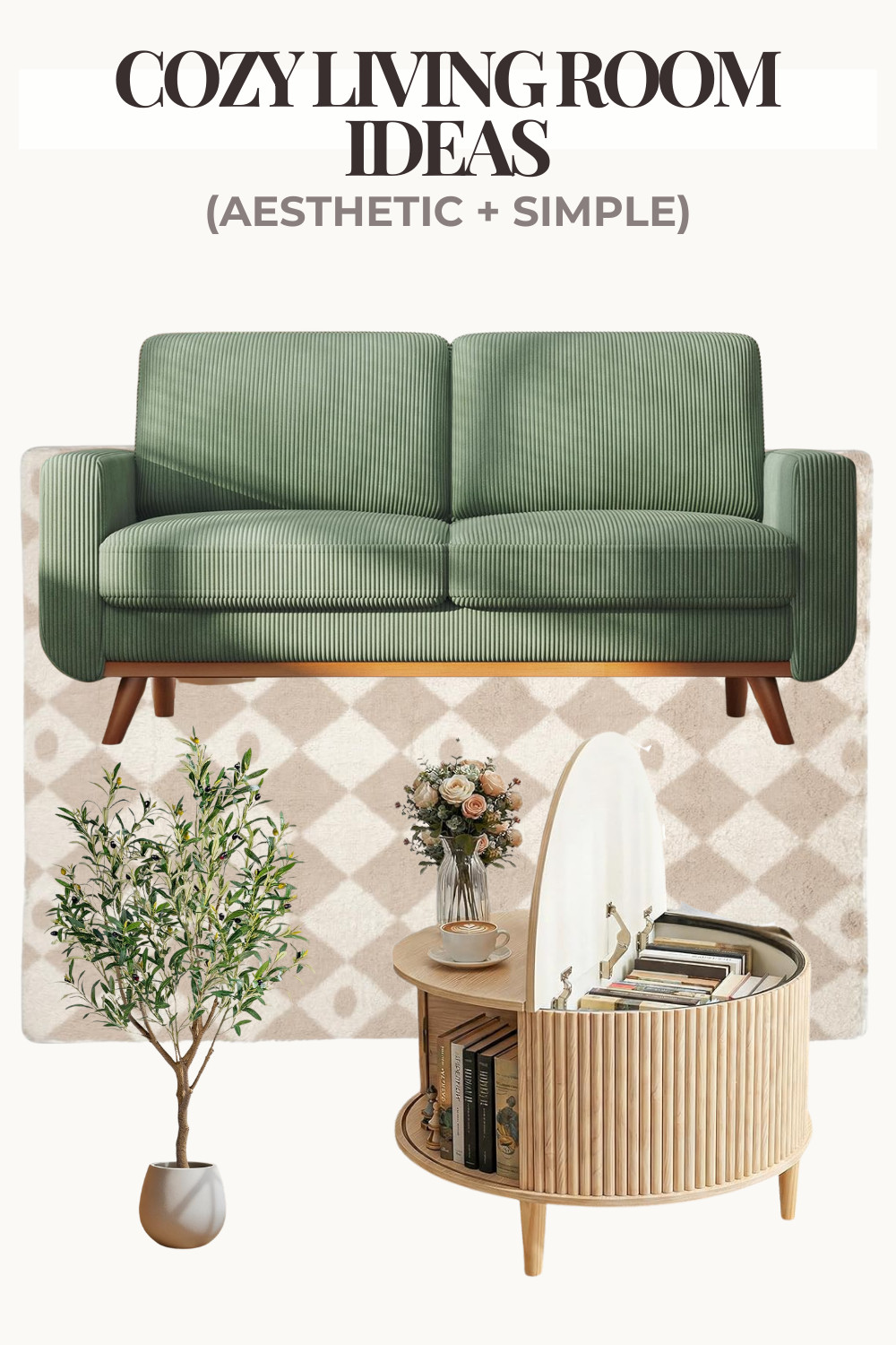 Cozy Living Room Idea and all items are from Amazon!

amazon home, home finds, home refresh, spring home, neutral home, cozy home, amazon finds, neutral rug, fake plant, coffee table, love seat 

 #LTKSeasonal #LTKHome #LTKSaleAlert