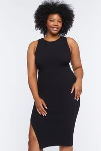 Plus Size Sweater-Knit Midi Dress | Forever 21 | Forever 21 (US)