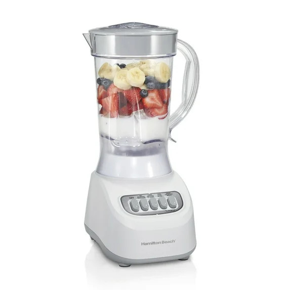 Hamilton Beach Smoothie Blender for Kitchen, 48 oz Jar for Smoothies and Shakes, White | Walmart (US)