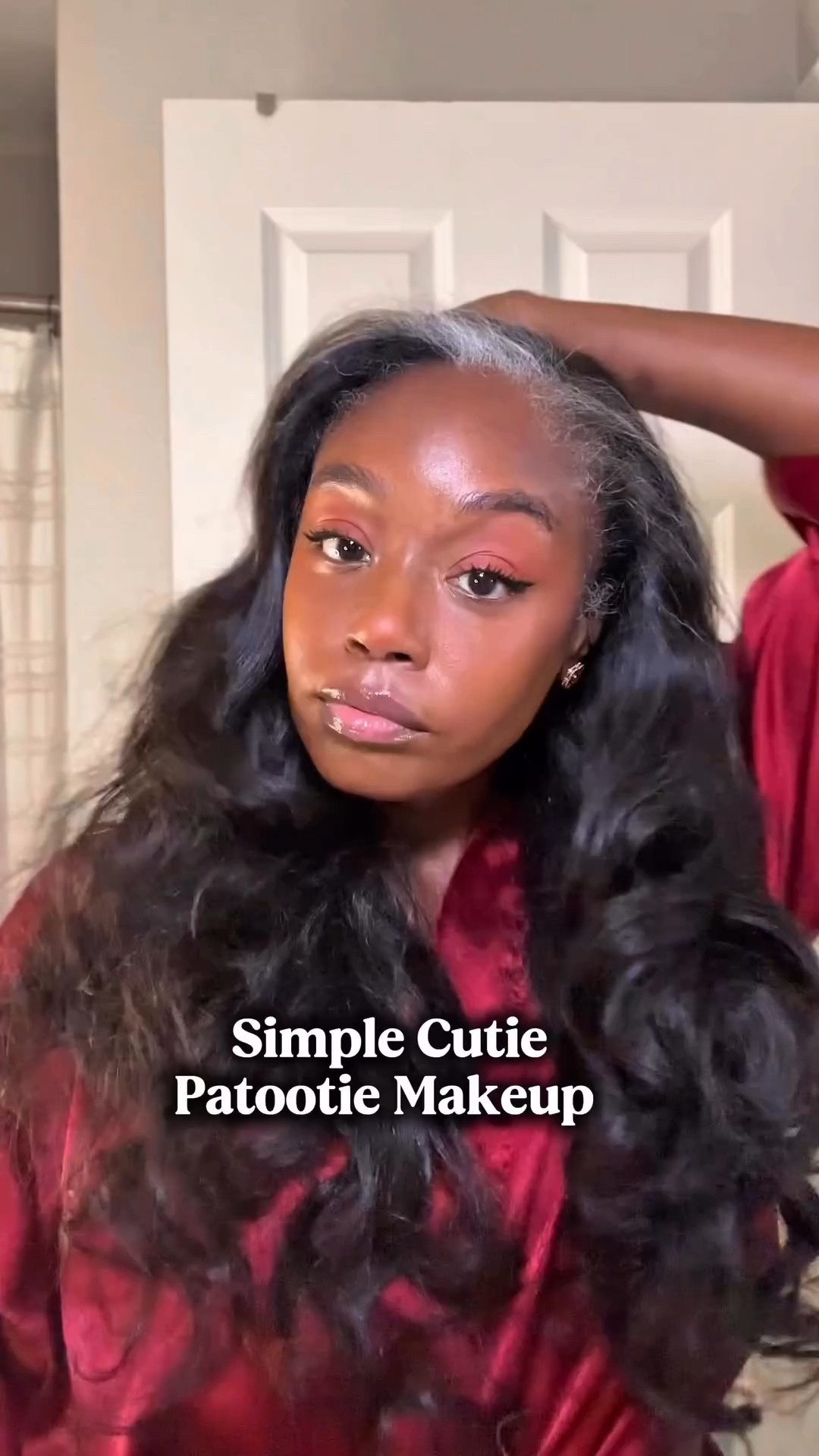 Cutie patootie makeup 🌸Comment “cutie” for my list of products 

#simplemakeuplook #fallmak The simplest looks always eat, right!? I don’t know what to call this look! somebody said Disney Princess but I can’t decide! Let me know if you have any questions. This is a beginner friendly fall makeup look that looks great on all skin tones but is chefs kiss on deep skin.
Comment “cutie” for my list of products 

#simplemakeuplook #fallmakeuplook #moneypiecehair