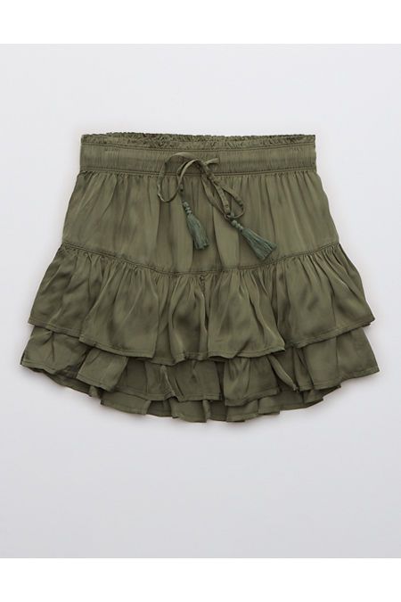 Aerie Sweet 'N' Silky Mini Skirt | American Eagle Outfitters (US & CA)