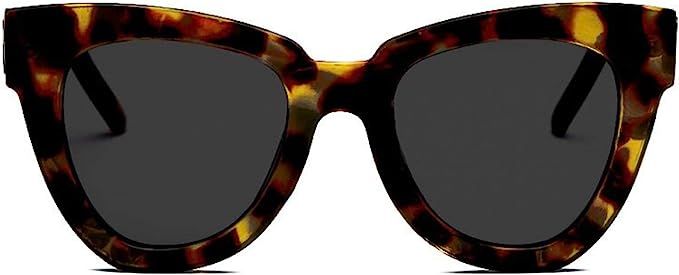 Dollger Retro Cat Eye Sunglasses Women Men Vintage Square Tortoise Shell Fashion Cateye Sunglasse... | Amazon (US)