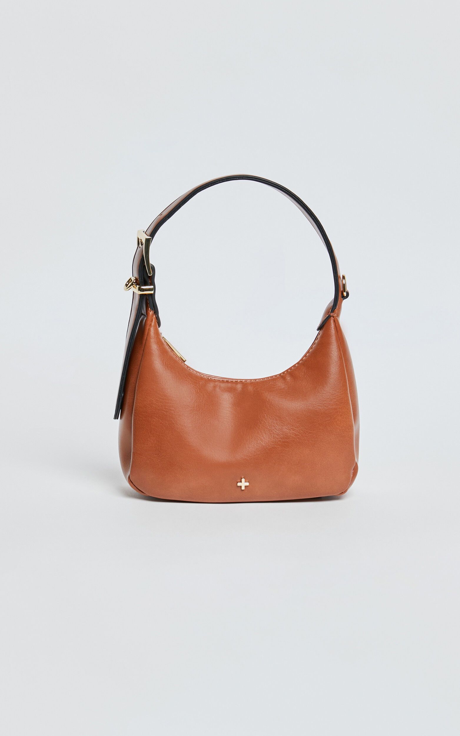 Gigi Shoulder /Crossbody Bag in Tan PU | Showpo (US, UK & Europe)