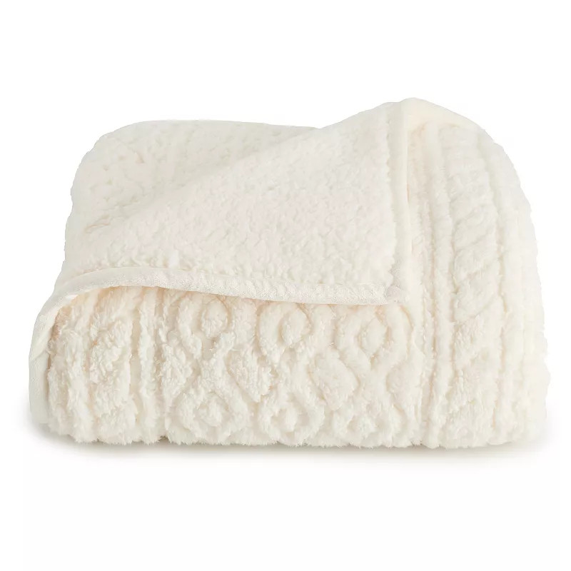 Sherpa Throw Blanket | Kohl's