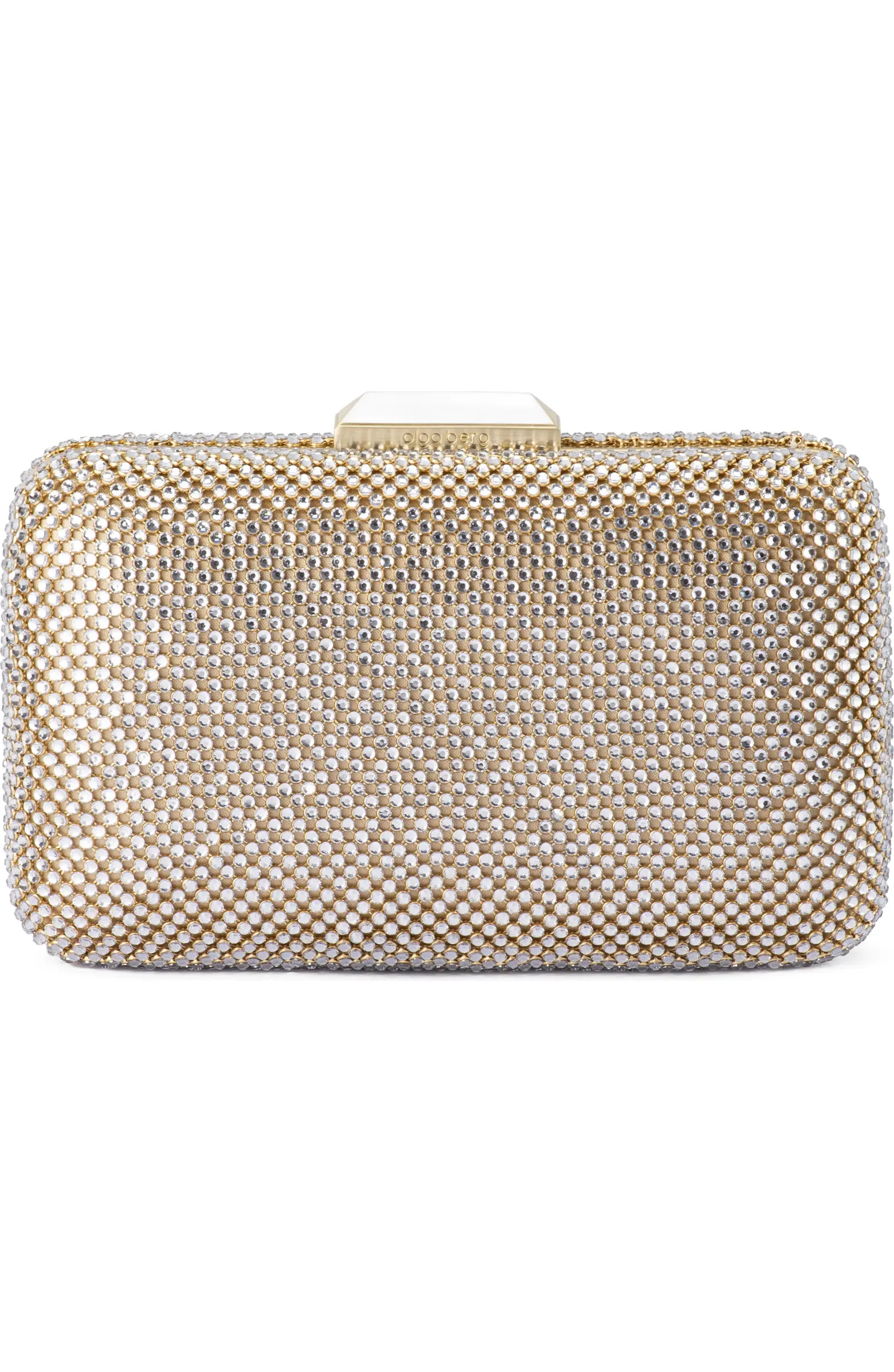 Ronny Crystal Mesh Frame Clutch | Nordstrom