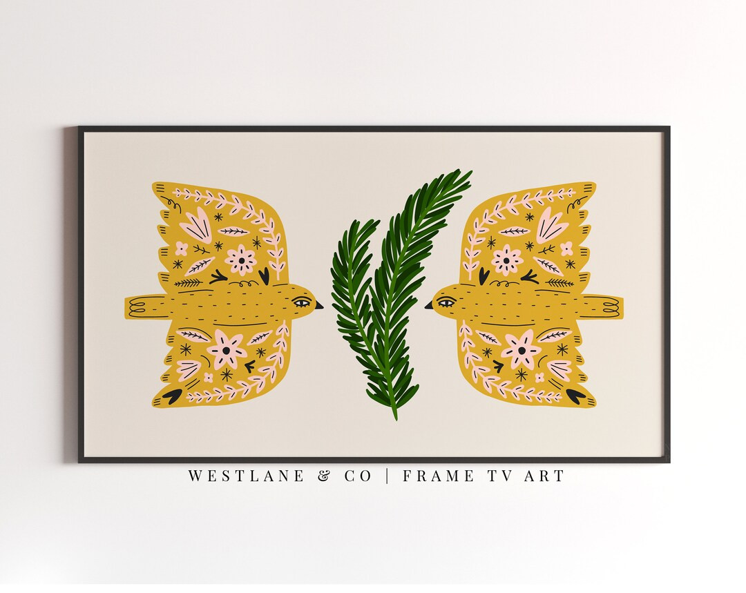 Samsung Frame TV Art Modern Scandinavian Christmas Nordic Winter DIGITAL TV File - Etsy | Etsy (US)