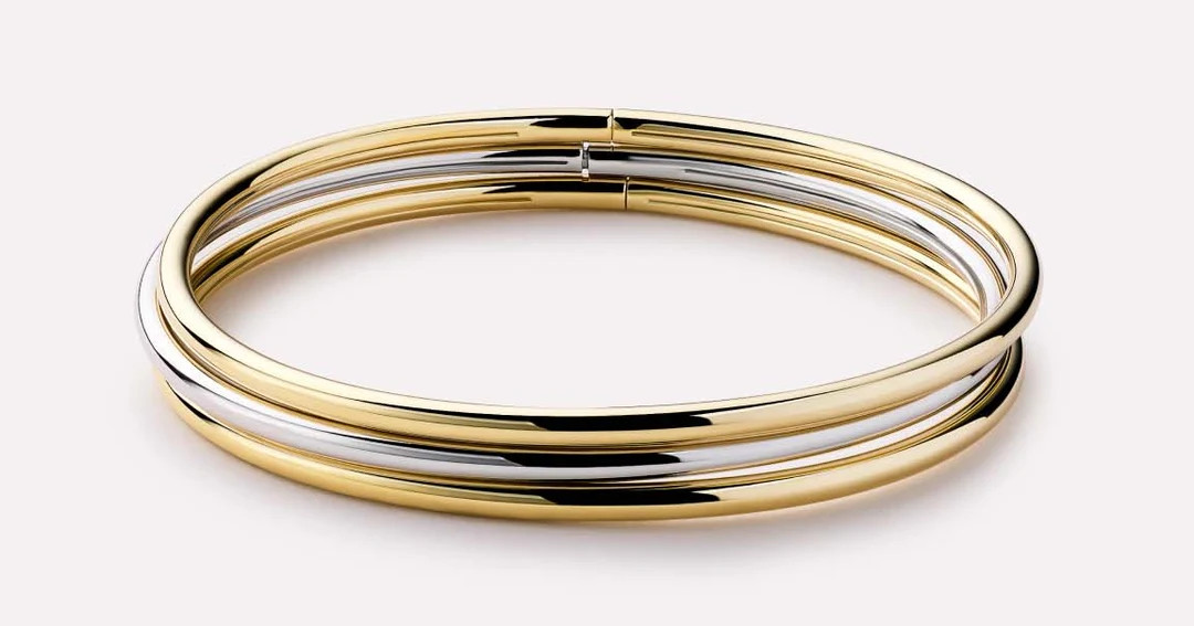 Carter Two Tone Triple Set (3mm) | Ana Luisa