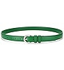 SANSTHS Women Leather Belt for Jeans Pants Fashion Ladies Skinny Belt for Dresses Thin Belt with ... | Amazon (US)