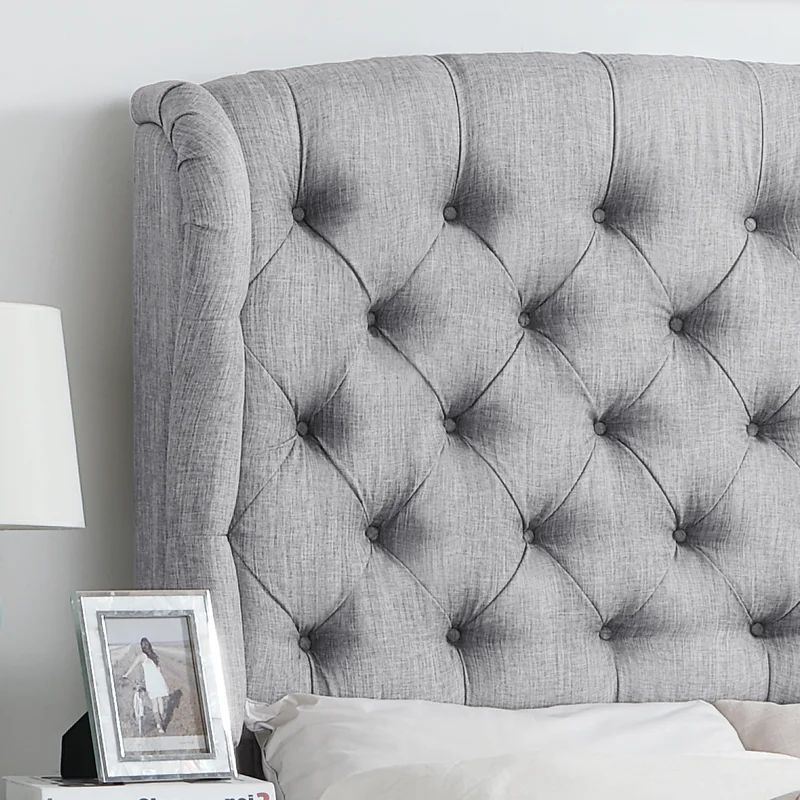 Warrensburg Tufted Upholstered Low Profile Standard Bed | Wayfair North America
