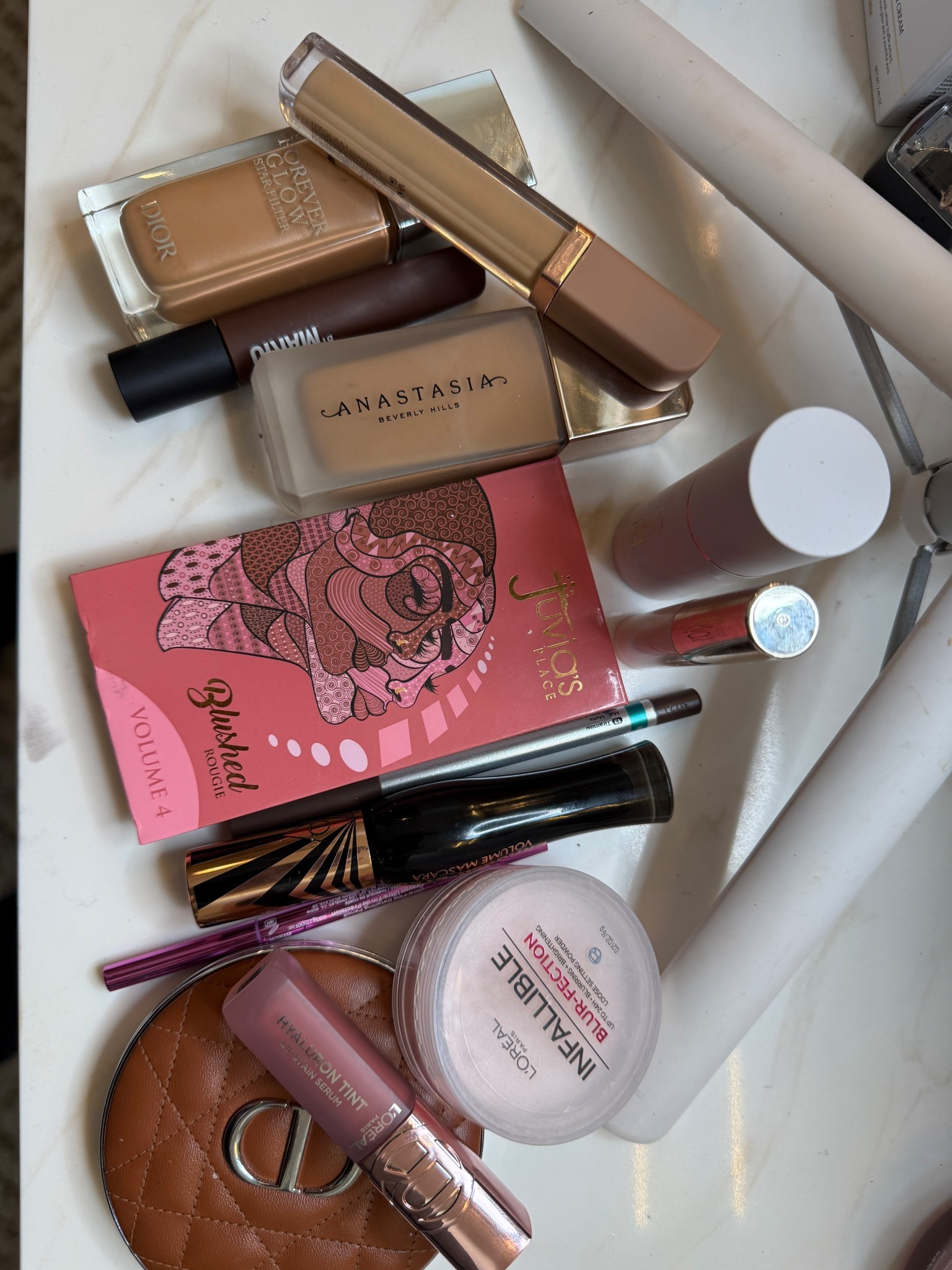 Products used in today’s GRWM
High end & low end but all amazing !

#LTKBeauty #LTKOver40 #LTKgrwm