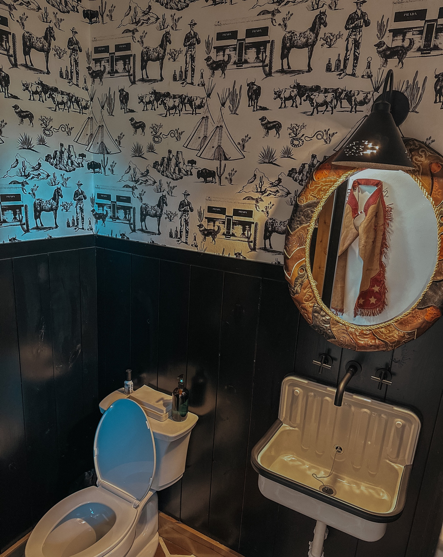 Western Powder Bath #western #cowgirl 

#LTKhome