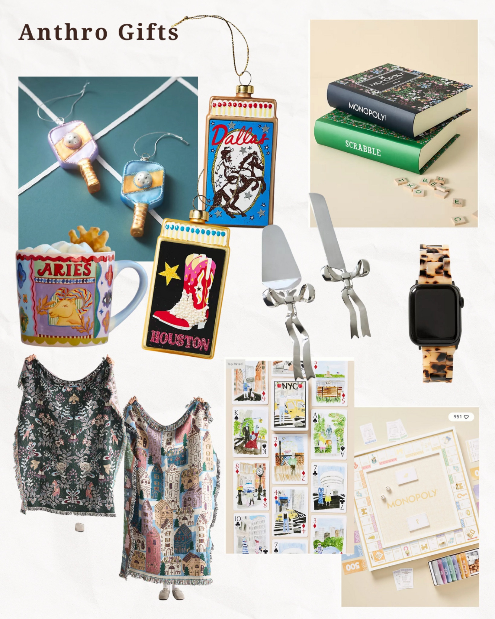 The cutest, most unique gifts from my favorite place on earth- Anthropologie. 

#LTKHoliday #LTKGiftGuide #LTKCyberWeek