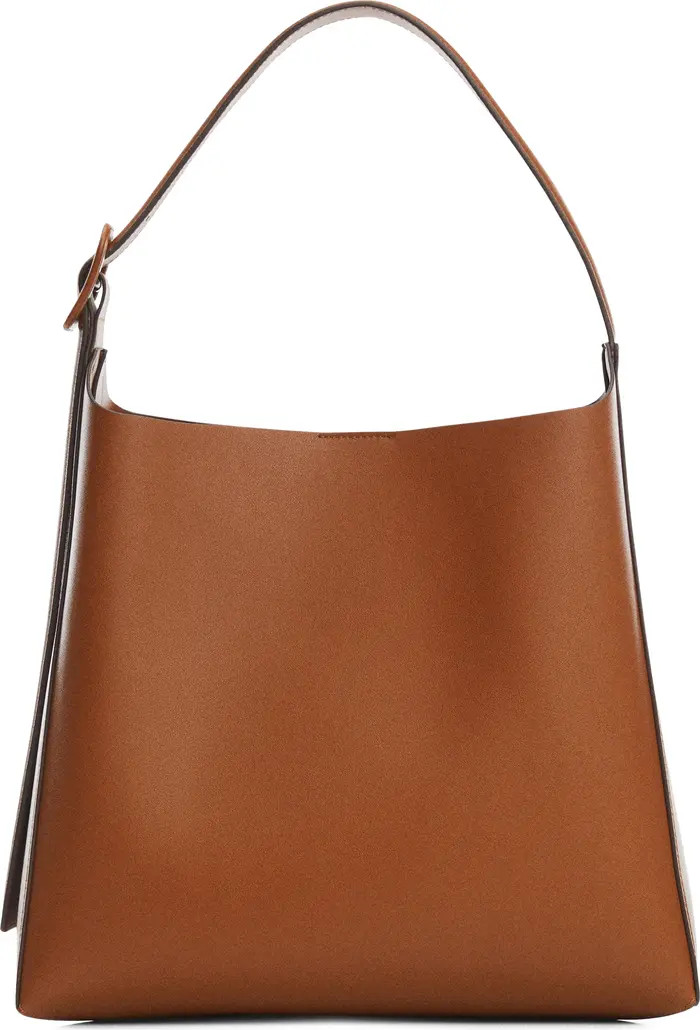 MANGO Faux Leather Shopper | Nordstrom | Nordstrom